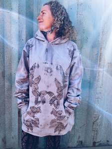 Linen Cotton: Unisex Grey Hoody ~ Cotton ~ 2XL ~ NEW