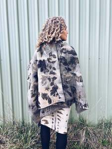 Wool Blanket Wrap/Scarf/Poncho ~ Liquid Amber ~ Xtra long
