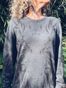 Men's Grey Sweater ~ Merino ~ M