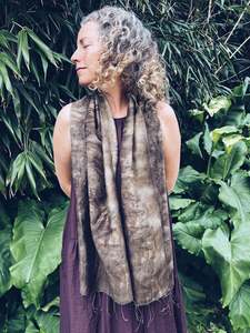 Ponchos Wraps Scarves Blankets: The Merino Silk Whisper Scarf ~  Gold