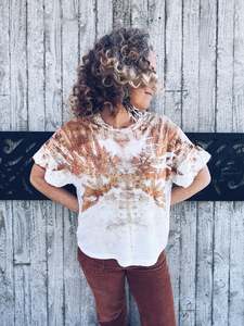 Thread Journeys Onion Skins Drift Top ~ Merino ~ M/L