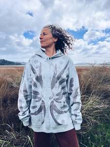 Unisex Light Blue Hoody ~ Cotton ~ 2XL ~ NEW