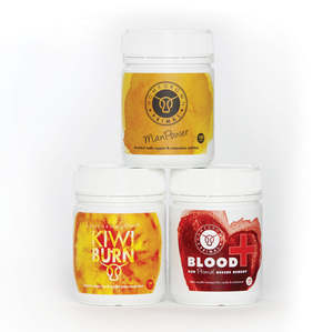 All: HIS BUNDLE  |  ManPower, KiwiBurn, Blood+
