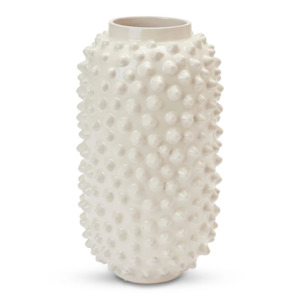 Decor: PEARL OFF WHITE VASE TALL