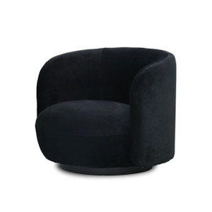 Chairs: Form Swivel Chair- Black