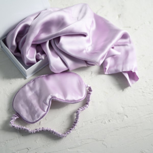100% Pure Silk Gift Set- Light Lilac
