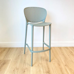 Finn Barstool- Moss Grey - Set of 4