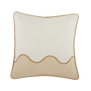 Bedding: Darius Cushion Ivory/Sand