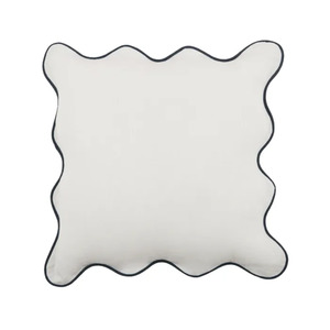 Bedding: Diablo Cushion White/Navy