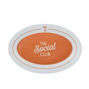 New: The Social Club Oval Platter