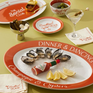 Social Dinner + Dancing Oval Platter