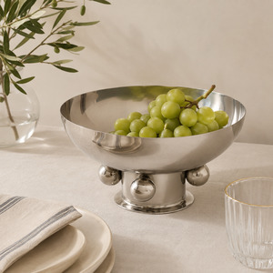 New: Wylie Stainless steel Serving Bowl