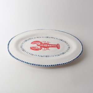 New: Nautical Lobster Platter- Oval