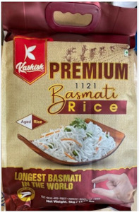 Rice: Kashish Premium Basmati Rice 5Kg