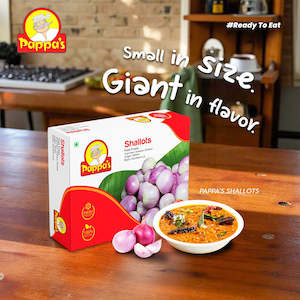 Pappas Shallots (Red Onion) 400gm