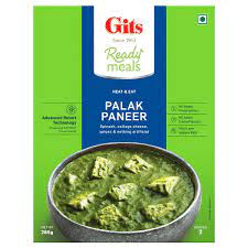 Ready To Eat: Gits Palak Paneer RTE 200g