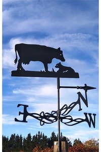 Cow & Calf Weathervane - Homelandz