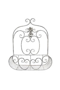 Decorative Cherub Wall Planter - Large - Homelandz