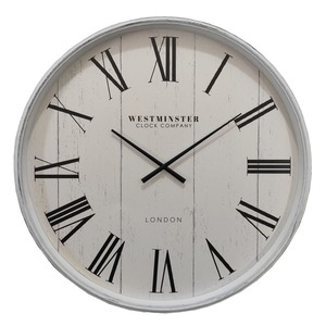 Products: Westminster Clock Stylish Roman White - Homelandz
