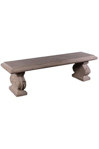 Products: Roman Stone Garden Bench - Homelandz