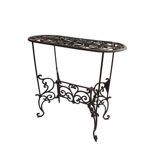 Products: Scroll Console Oval Top - Homelandz