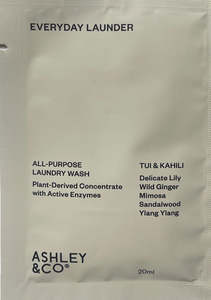 Ashley And Co: Ashley + Co Everyday Launder - Laundry Concentrate Sachet Sample