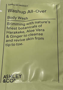 Washup All-Over Body 10ml sachet sample- Tui & Kahili