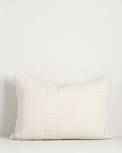 Baya: Turner Cushion - Ecru
