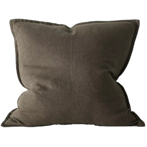 Weave: COMO LINEN CUSHION - Spruce  50 x 50cm