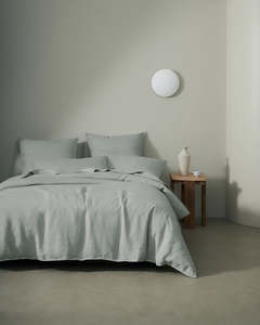 Weave: Ravello Fitted Sheet - Sage