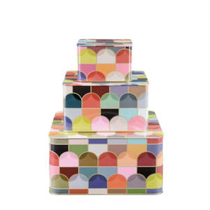 Gifts For Her 1: Set of Tin Boxes 'Confetto', set of 3