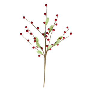 Christmas: Red Berry Stem Pick