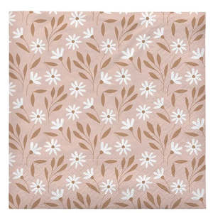 Broste Paper Napkin Meadow - Soft Pink/Cinnamon Sand