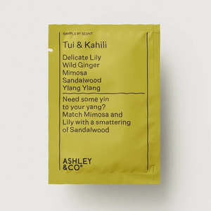 Ashley And Co: Ashley & Co Sootherup Hand Wash - Tui & Kahili Sample Sachet 10ml (Copy)
