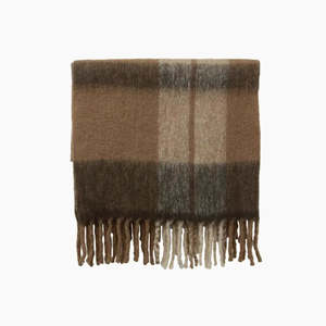 Gifting: Canopy Plaid Tassel Throw