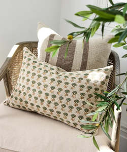 Lyla Handblocked Cushion