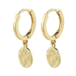 Pilgrim Jewellery: Nomad Earrings - Gold Plated