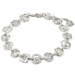 Pilgrim Jewellery: Fire Bracelet - Silver Plated