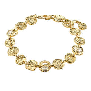 Pilgrim Jewellery: Fire Bracelet - Gold Plated