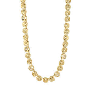 Fire Necklace - Gold Plated