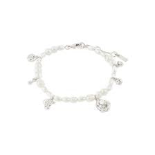 Intent Pearl Bracelet - White Silver Plated