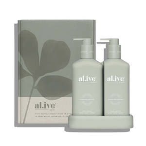 Beauty Skincare: Alive Body Compact Bathroom Duo - Ivory Bloom