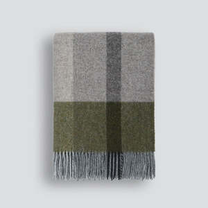 Baya: Brunswick Throw - Olive