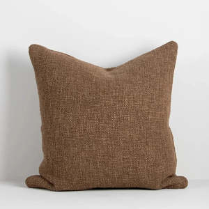 Baya: Baya Cyprian Cushion - Cocoa |  - Three Sizes