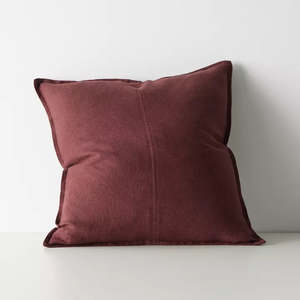 Weave: Como Cushion - Garnet
