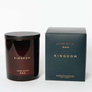 Kingdom Luxury Soy Candle - Clove & Tobacco