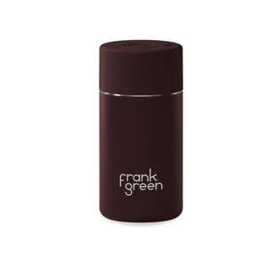 Frank Green ceramic reusable cup 12 oz Button Lid