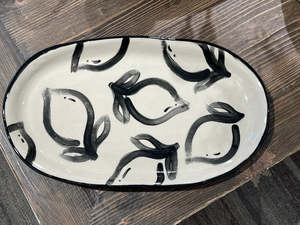 Gifts For Them 1: Magnolia Lane Platter - Lemons