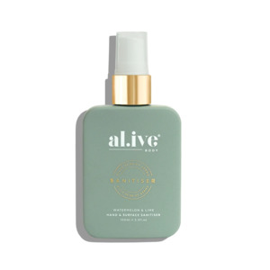 Alive Body - Hand & Surface Sanitiser Spray - Watermelon & Lime