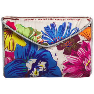 All: Sage and Clare Ines Silk Pouch - Porcelain
